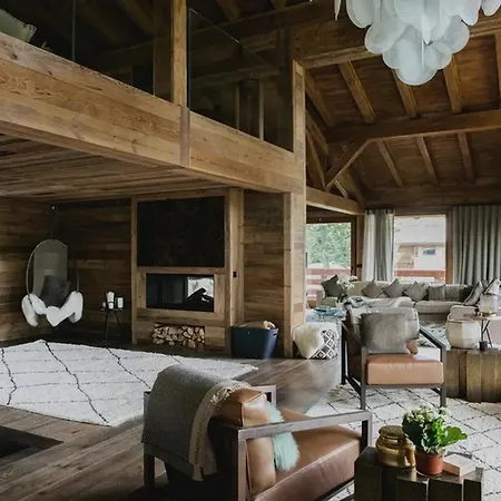 6br Modern Chalet With Private Spa ヴィラ メジェーヴ